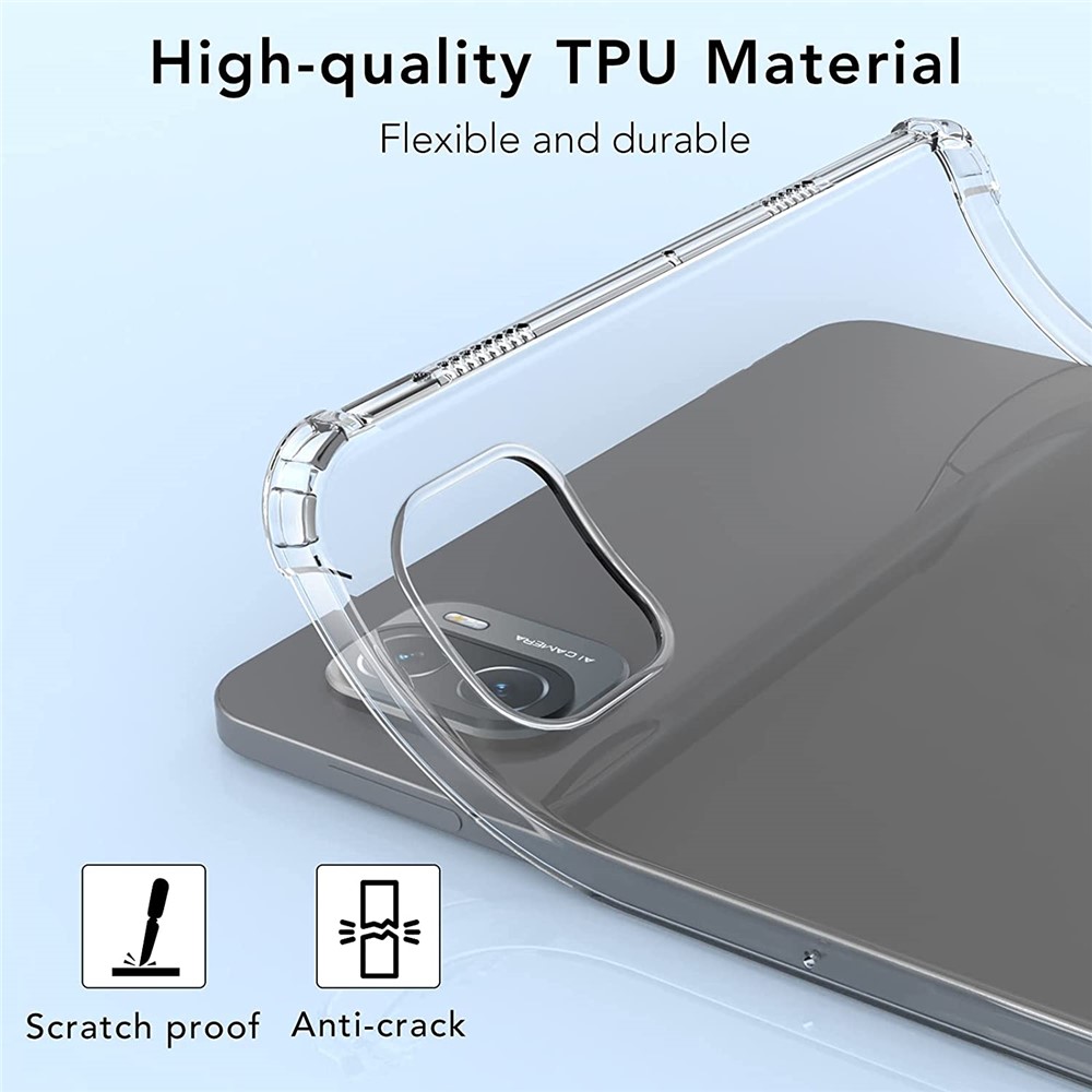 Four-Corner Airbag Shock Absorption Transparent TPU Protective Cover for Xiaomi Pad 5 / Pad 5 Pro-2