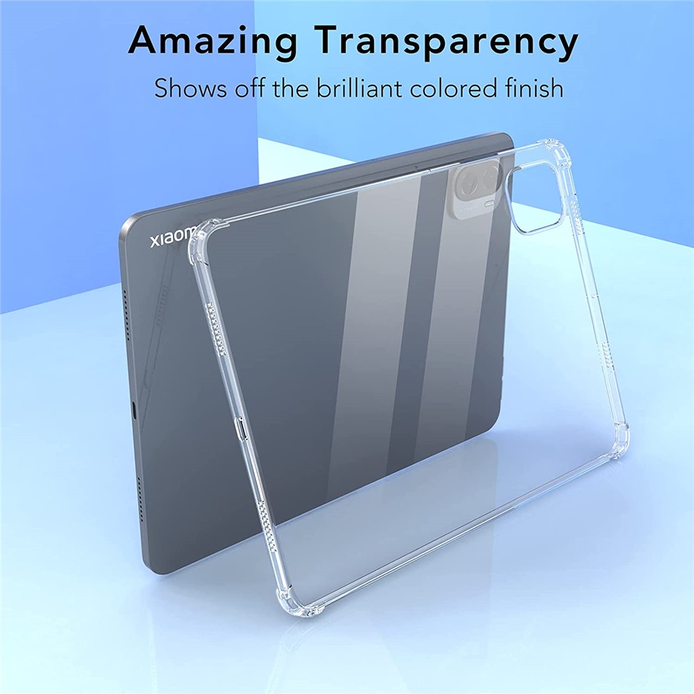 Four-Corner Airbag Shock Absorption Transparent TPU Protective Cover for Xiaomi Pad 5 / Pad 5 Pro-4