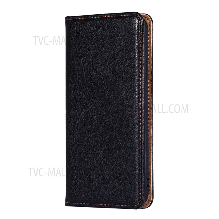 Scratch-resistant Magnetic Auto-absorbed Closure Wallet Stand Leather Phone Cover Case for Xiaomi Poco M3 Pro 4G/5G/Redmi Note 10 5G/Redmi Note 10T 5G - Black-2