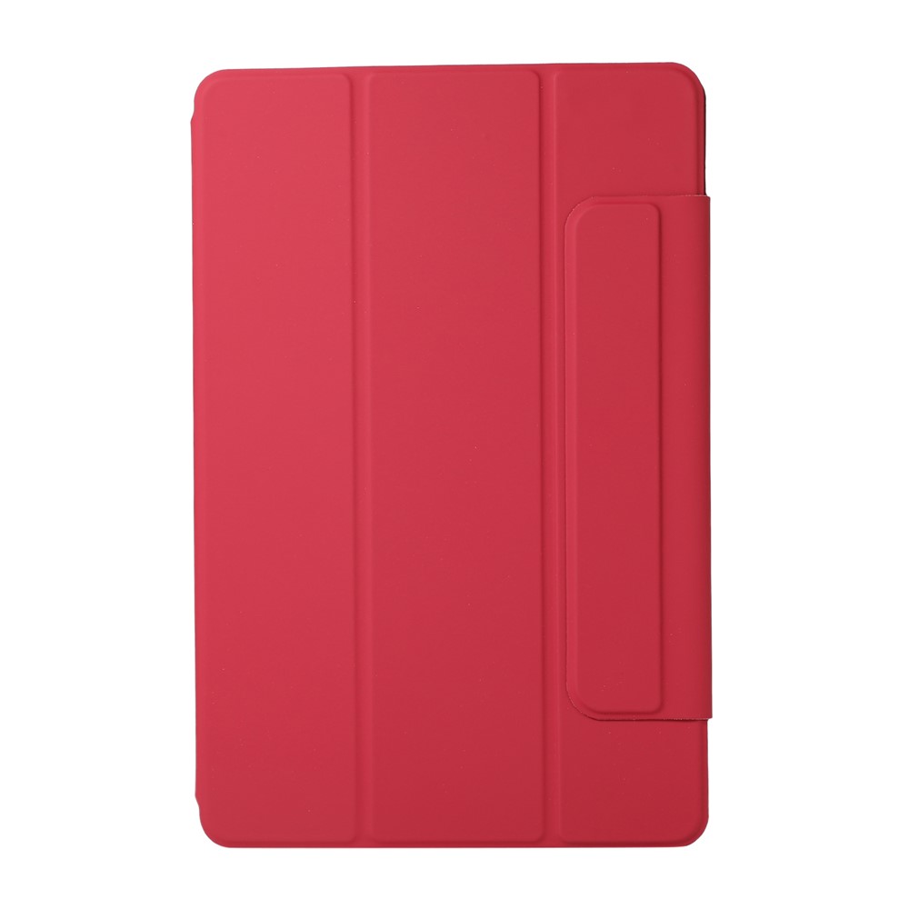 Magnetic Absorption Full Protection PU Leather Stand Tablet Case Cover for Xiaomi Pad 5/Pad 5 Pro - Wine Red-2