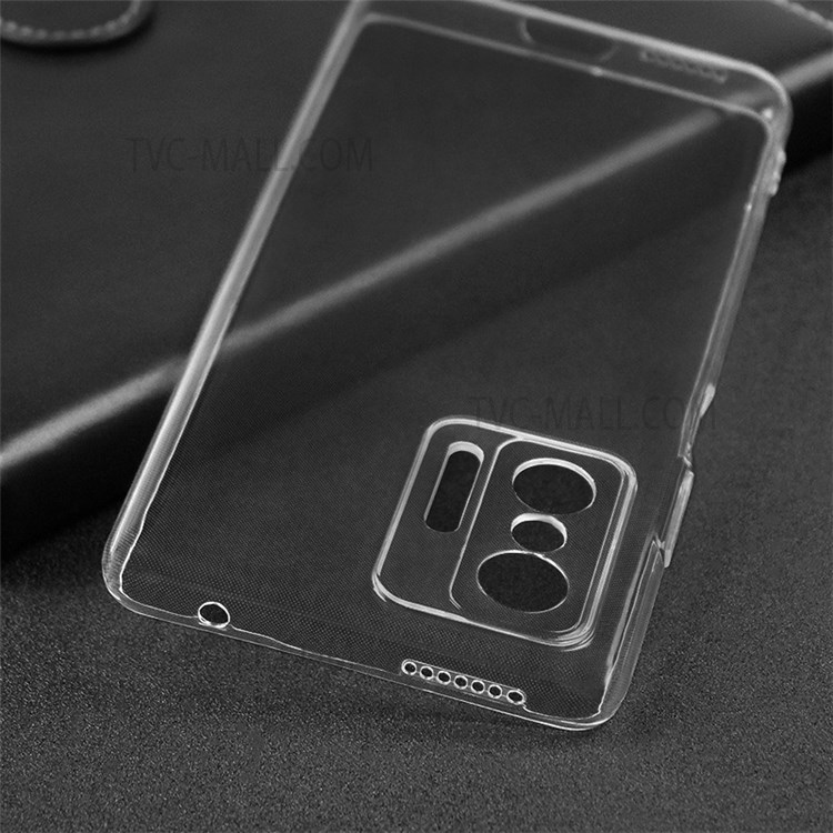 Precise Cut-Out Ultra Clear Flexible TPU Phone Cover Case for Xiaomi 11T/11T Pro-2