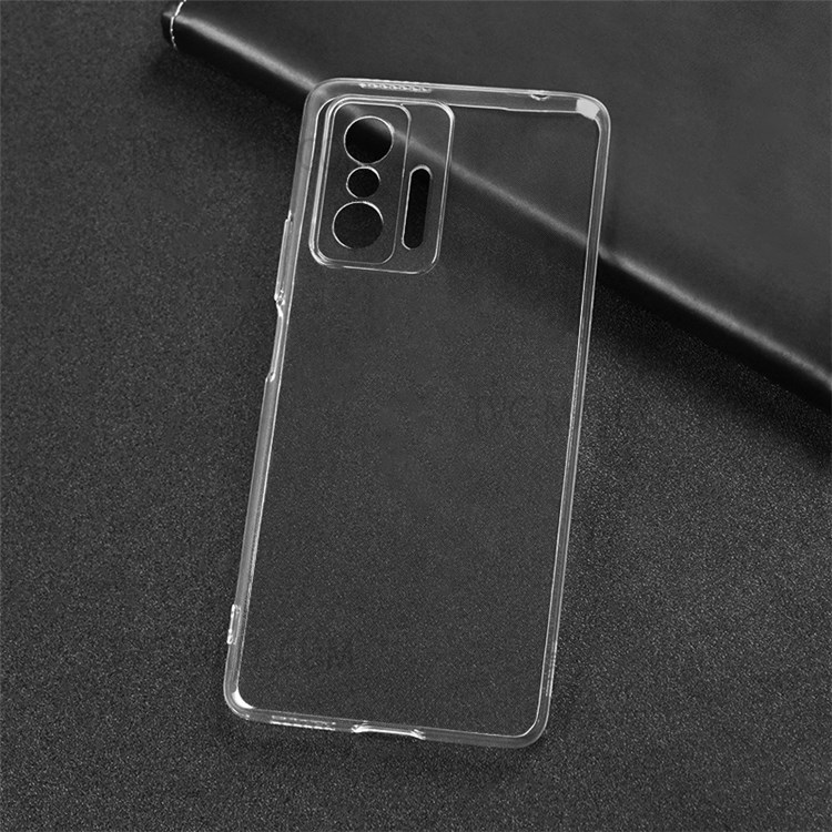 Precise Cut-Out Ultra Clear Flexible TPU Phone Cover Case for Xiaomi 11T/11T Pro-4