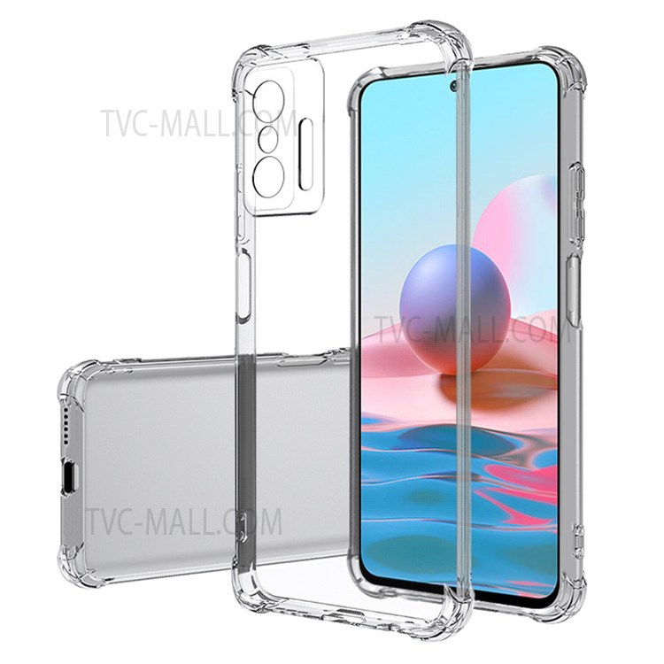 Precise Cut-Out Ultra Clear Four-corner Drop-proof Flexible TPU Phone Back Cover Case for Xiaomi 11T-1