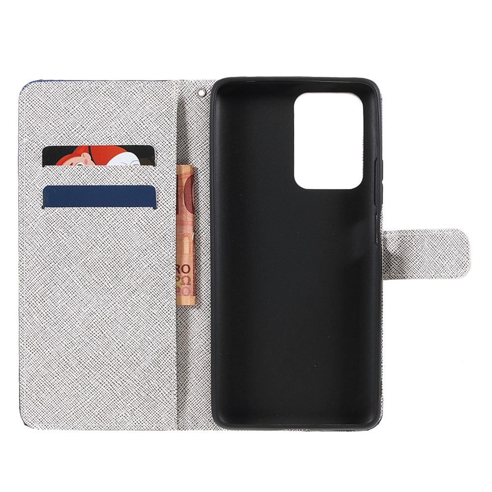 Cross Texture 3D Pattern Printing PU Leather Stand Flip Magnetic Folio Wallet Case for Xiaomi 11T / 11T Pro - Sparkle Flowers-8