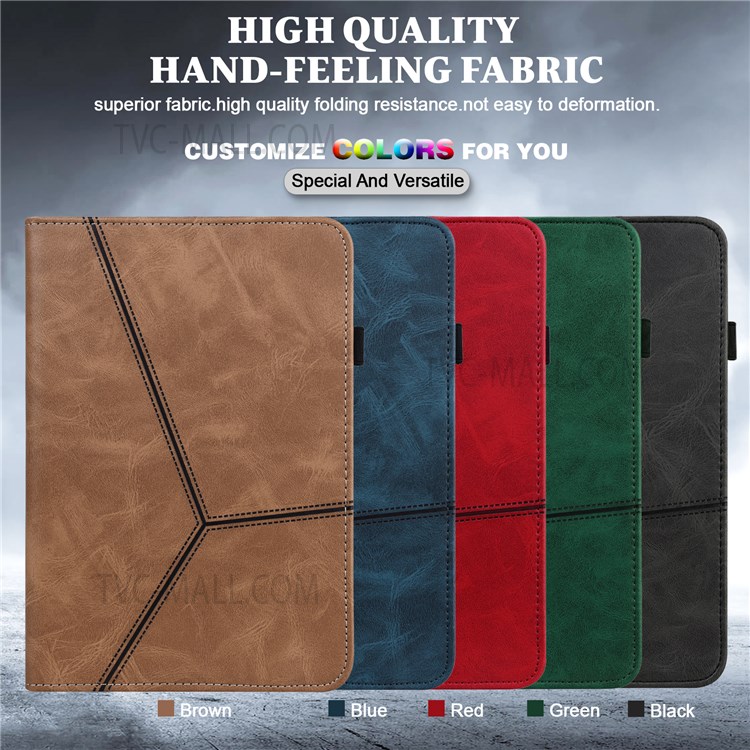 All-round Shockproof Well-protected Anti-drop Leather Tablet Cover with Stand Card Slots for Xiaomi Pad 5/Pad 5 Pro - Black-12