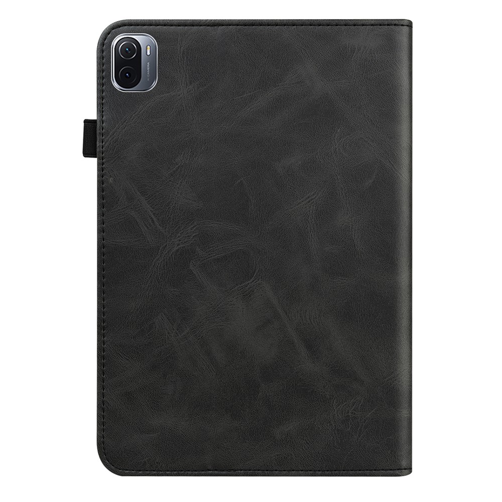 All-round Shockproof Well-protected Anti-drop Leather Tablet Cover with Stand Card Slots for Xiaomi Pad 5/Pad 5 Pro - Black-2
