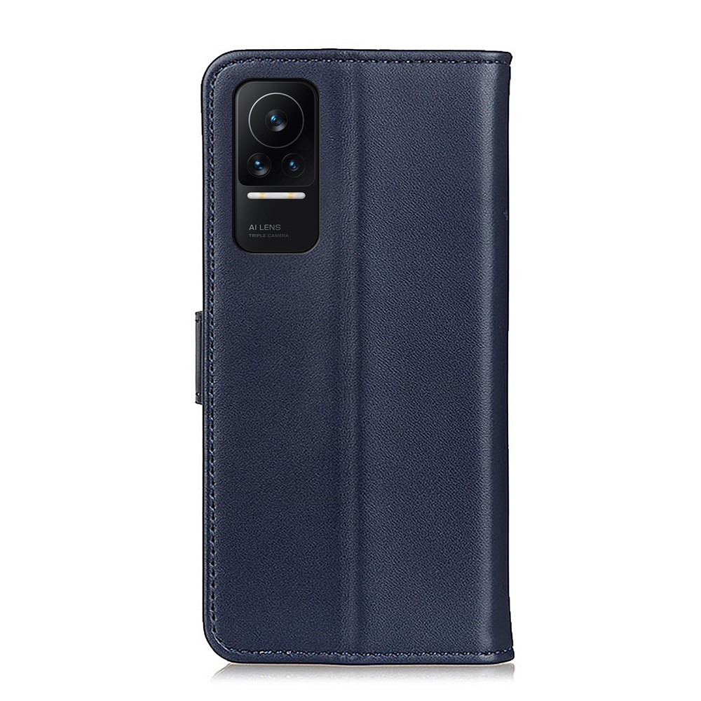 Collision-resistant Stand Function PU Leather Wallet Flip Folio Magnetic Phone Case for Xiaomi Civi - Blue-3