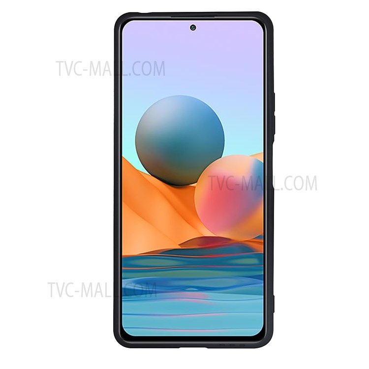 Anti-scratch Adjustable Wrist Strap Soft Durable TPU Case with Kickstand for Xiaomi Redmi Note 10 Pro 4G (Global)/Note 10 Pro Max - Black-4