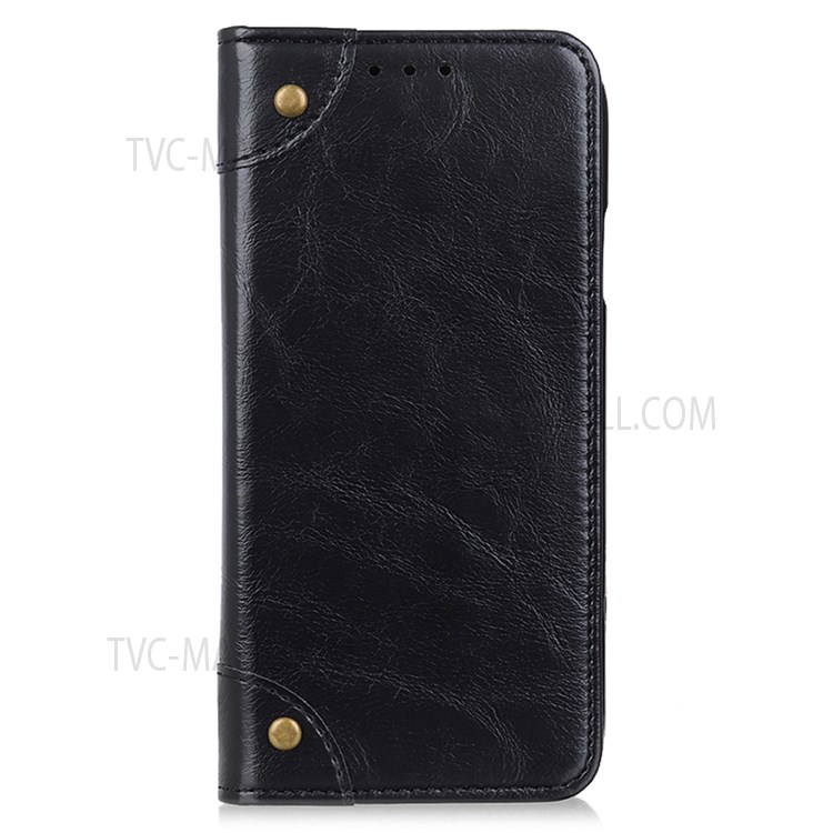 Scratch Resistant Auto-absorbed Leather Phone Cover Wallet Design Phone Stand Case for Xiaomi Redmi Note 11 - Black-2