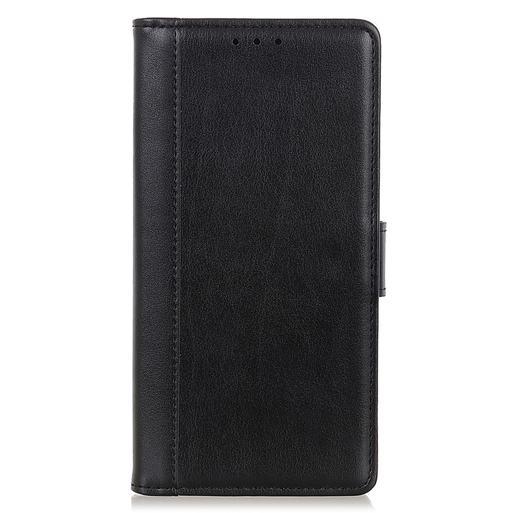 PU Leather Wallet Stand Case Soft TPU Shockproof Protective Flip Cover for Xiaomi Redmi Note 11 Pro / Note 11 Pro+ - Black-2