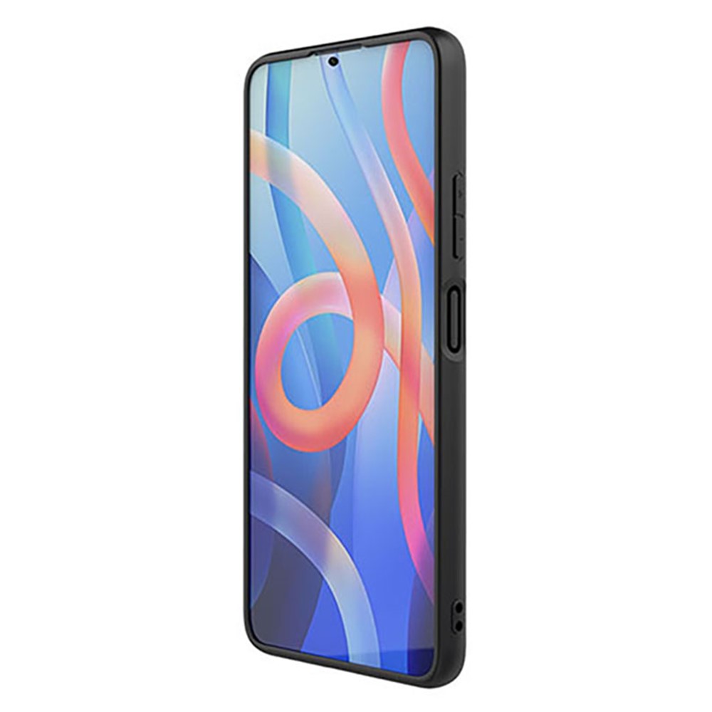 NILLKIN Nylon Fiber Texture Hybrid Impact Soft TPU + Hard PC Shockproof Protective Anti-Slip Case for Xiaomi Redmi Note 11 / Poco M4 Pro 5G-6
