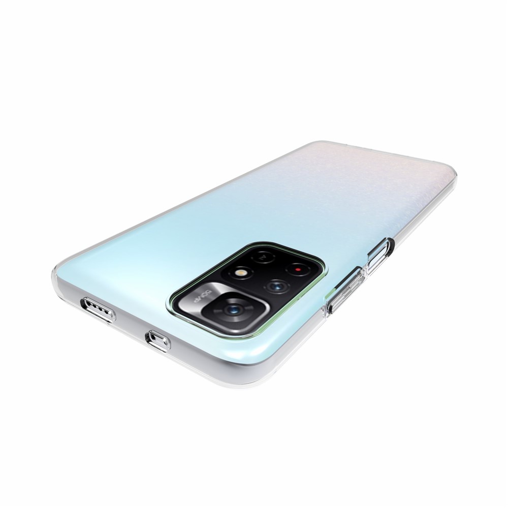 10Pcs/Pack Inner Watermark-Free Clear Mobile Case Soft TPU Phone Shell for Xiaomi Redmi Note 11 / Poco M4 Pro 5G-3