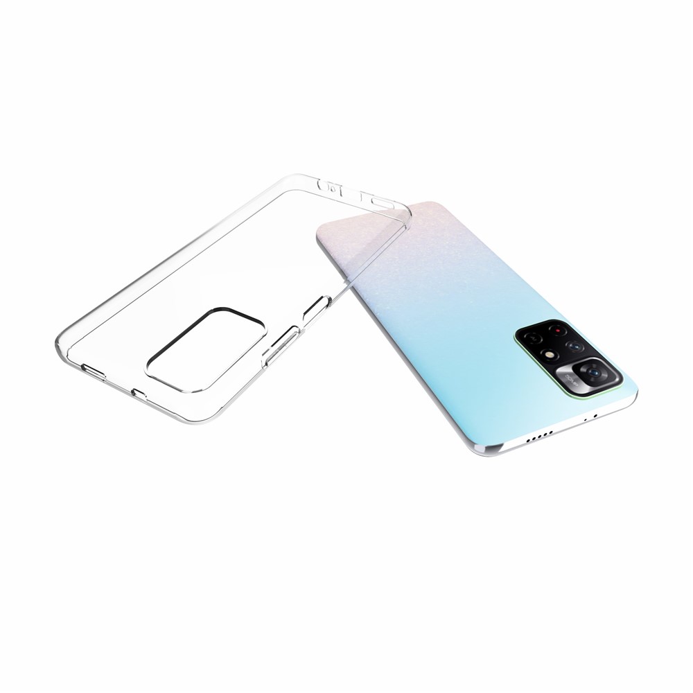 10Pcs/Pack Inner Watermark-Free Clear Mobile Case Soft TPU Phone Shell for Xiaomi Redmi Note 11 / Poco M4 Pro 5G-5