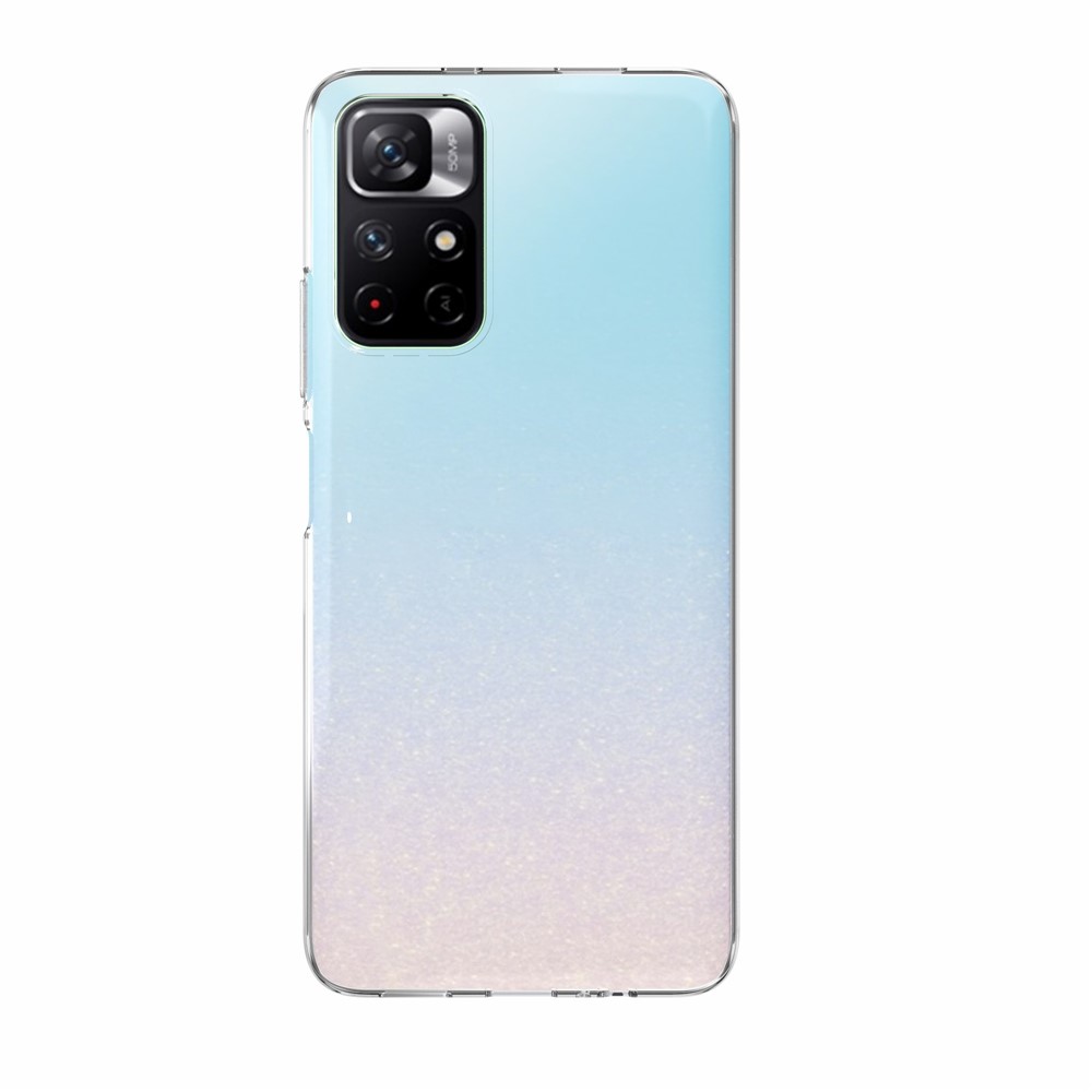 10Pcs/Pack Inner Watermark-Free Clear Mobile Case Soft TPU Phone Shell for Xiaomi Redmi Note 11 / Poco M4 Pro 5G-8