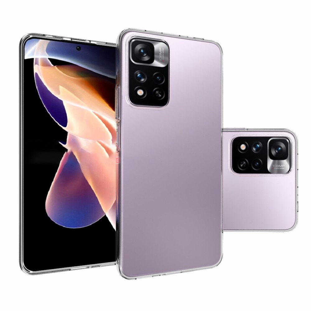 10Pcs/Pack Anti-yellowing Scratch-resistant TPU Phone Case Inner Watermark-Free Phone Covering for Xiaomi Redmi Note 11 Pro+ / Redmi Note 11 Pro-2