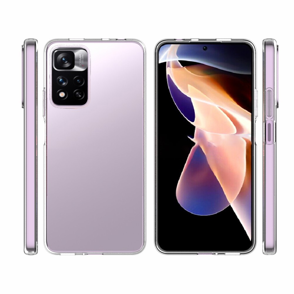 10Pcs/Pack Anti-yellowing Scratch-resistant TPU Phone Case Inner Watermark-Free Phone Covering for Xiaomi Redmi Note 11 Pro+ / Redmi Note 11 Pro-6