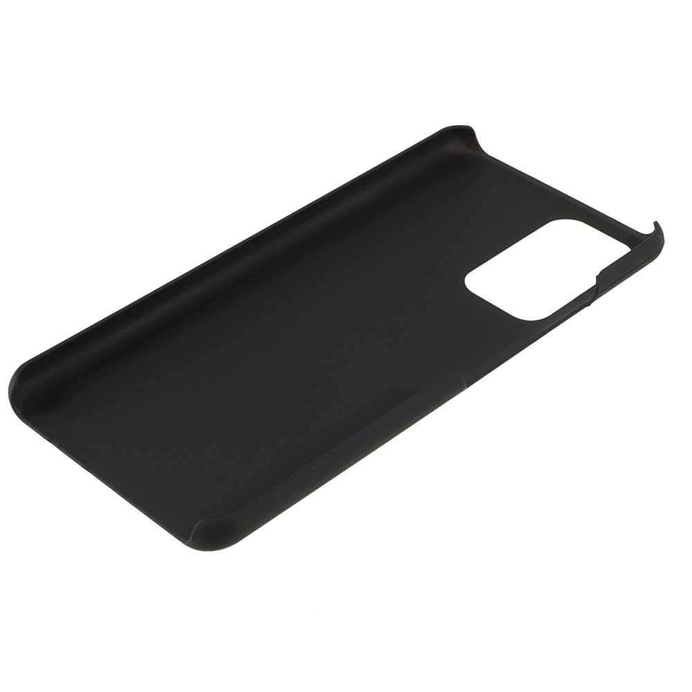 Shock Absorbing Rubberized Hard PC Glossy Surface Back Cover for Xiaomi Redmi Note 11 / Poco M4 Pro 5G - Black-6