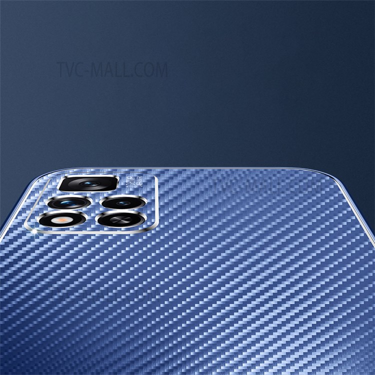 Metal Phone Case Stylish Scratch-resistant Phone Cover for Xiaomi Redmi Note 11 Pro/Note 11 Pro+ - Blue-4