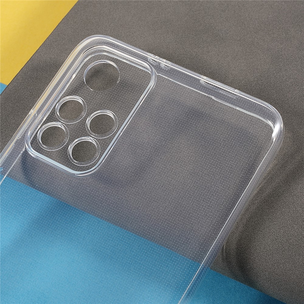 Crystal Clear Anti-Yellow Anti-Watermark Soft TPU Shockproof Phone Case Cover for Xiaomi Redmi Note 11 5G / Poco M4 Pro 5G-4
