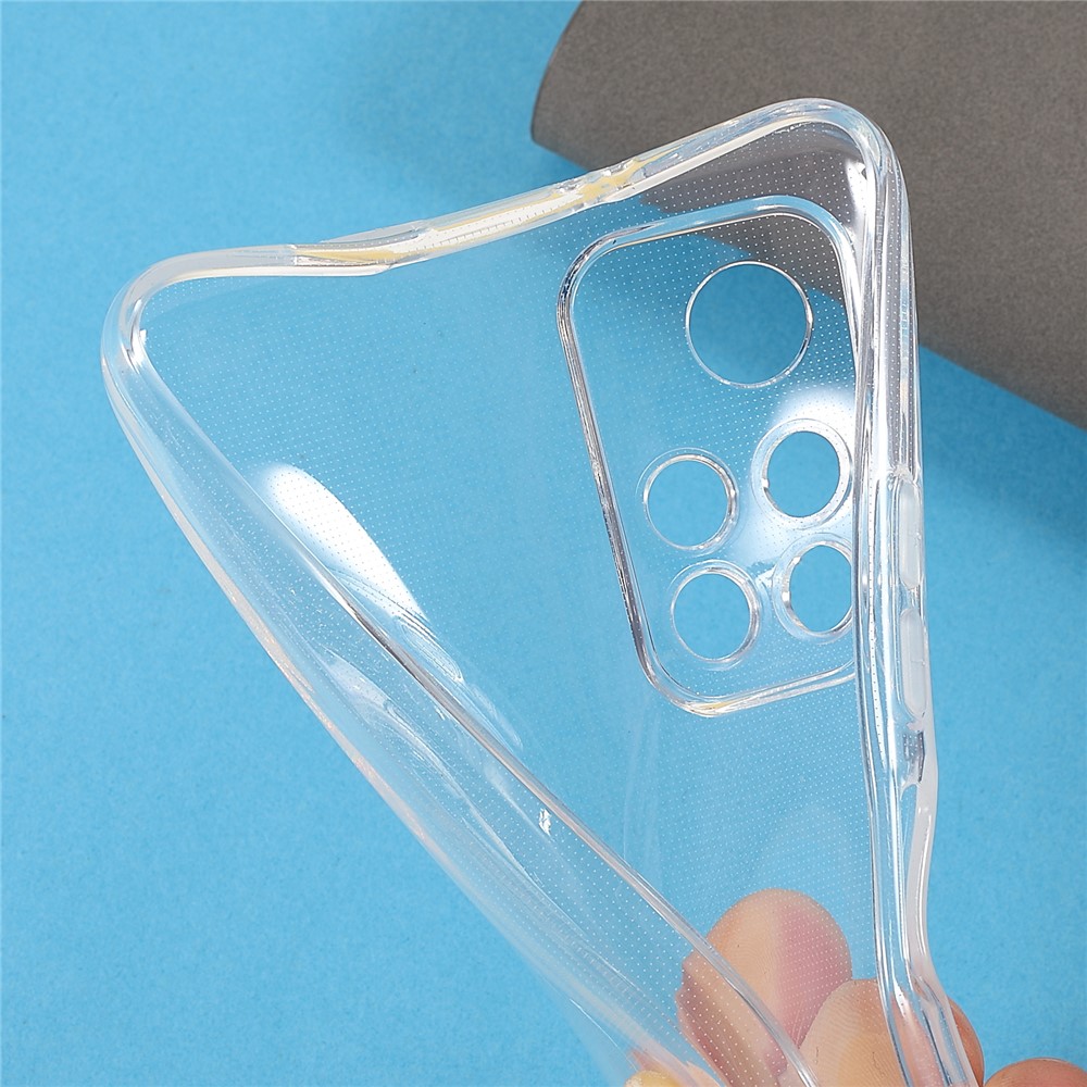 Crystal Clear Anti-Yellow Anti-Watermark Soft TPU Shockproof Phone Case Cover for Xiaomi Redmi Note 11 5G / Poco M4 Pro 5G-7