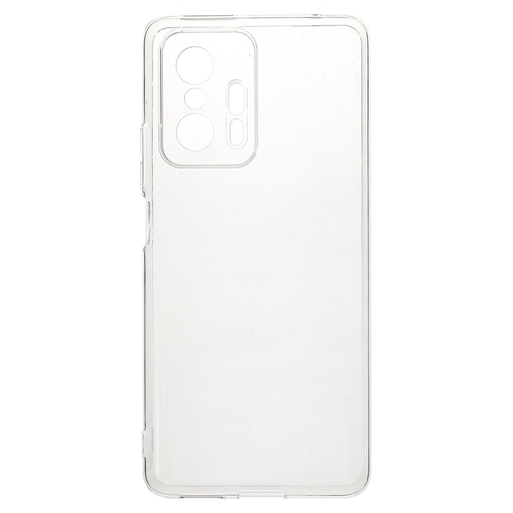 Scratch-resistant Soft TPU 2mm Thickened Shockproof Phone Case Cover for Xiaomi 11T Pro / Xiaomi 11T-1