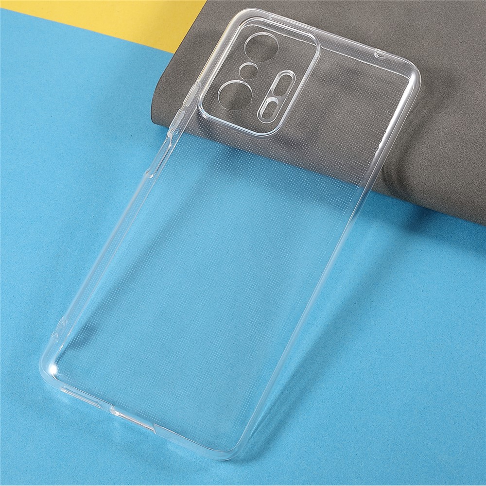 Scratch-resistant Soft TPU 2mm Thickened Shockproof Phone Case Cover for Xiaomi 11T Pro / Xiaomi 11T-3