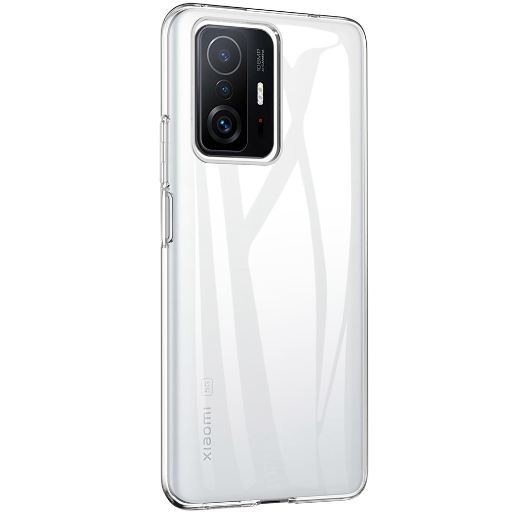 Flexible Mobile Phone Case HD Clear Soft TPU Anti-Scratch Protective Phone Cover for Xiaomi 11T Pro / Xiaomi 11T-1