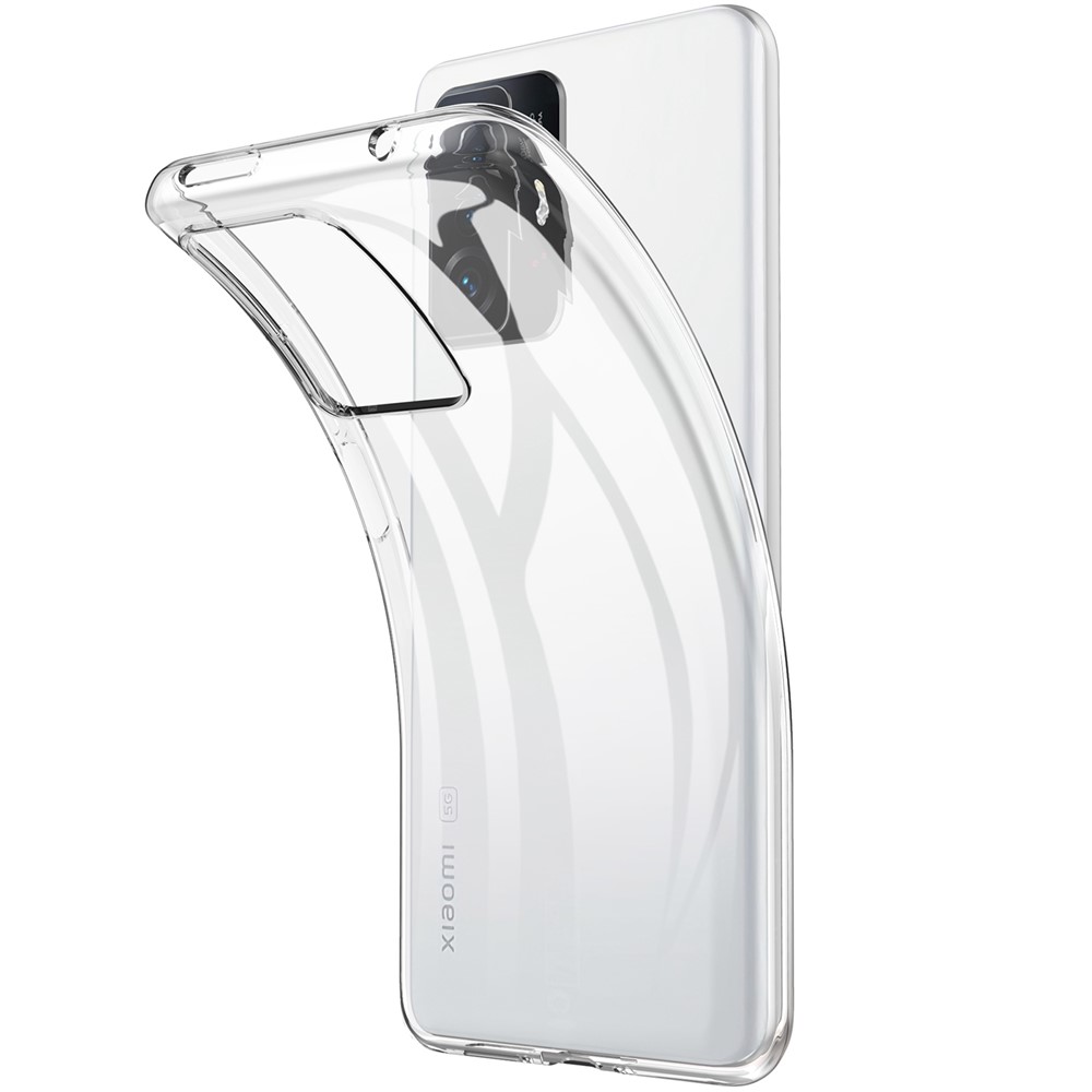 Flexible Mobile Phone Case HD Clear Soft TPU Anti-Scratch Protective Phone Cover for Xiaomi 11T Pro / Xiaomi 11T-2
