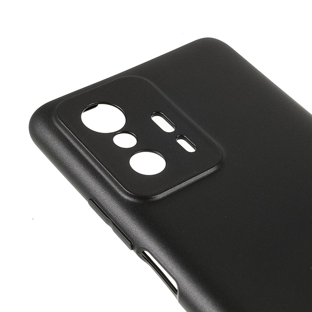 X-LEVEL Guardian Series Anti-fingerprint Matte Surface Phone Cover Flexible TPU Slim Phone Back Case for Xiaomi 11T/Xiaomi 11T Pro - Black-5