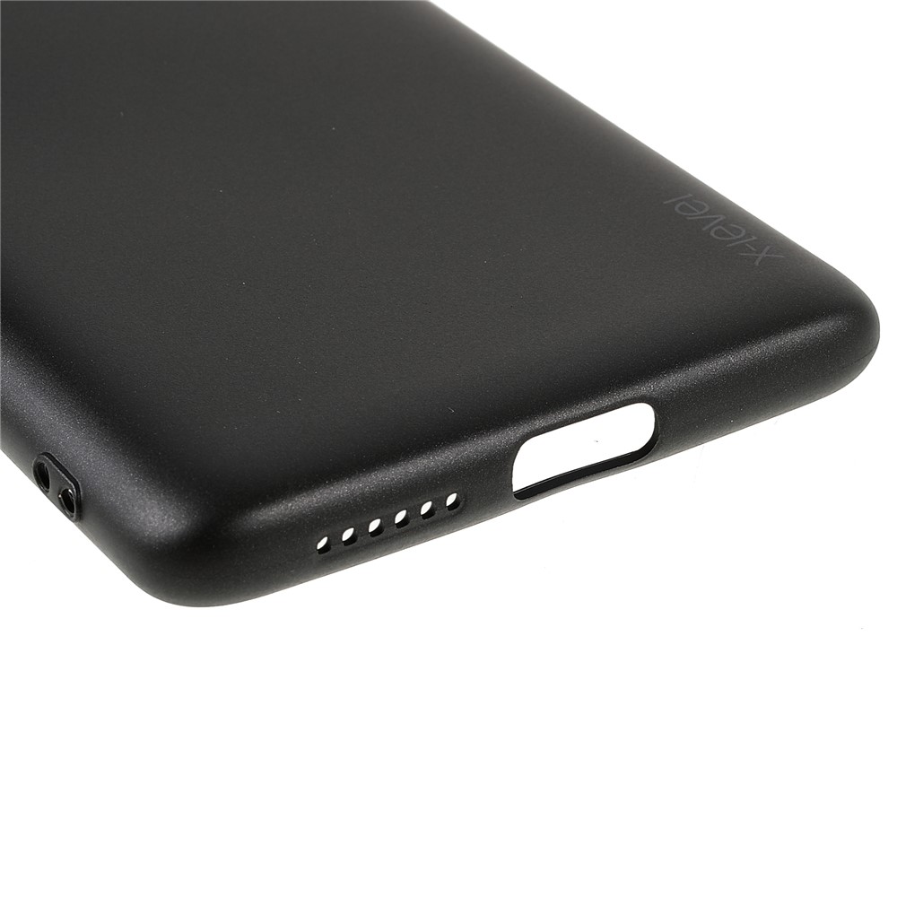 X-LEVEL Guardian Series Anti-fingerprint Matte Surface Phone Cover Flexible TPU Slim Phone Back Case for Xiaomi 11T/Xiaomi 11T Pro - Black-6