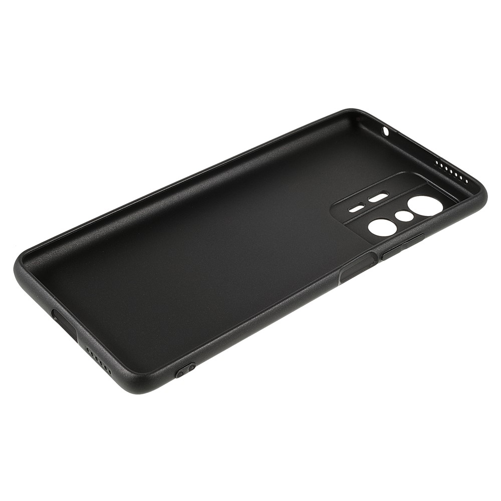 X-LEVEL Guardian Series Anti-fingerprint Matte Surface Phone Cover Flexible TPU Slim Phone Back Case for Xiaomi 11T/Xiaomi 11T Pro - Black-7