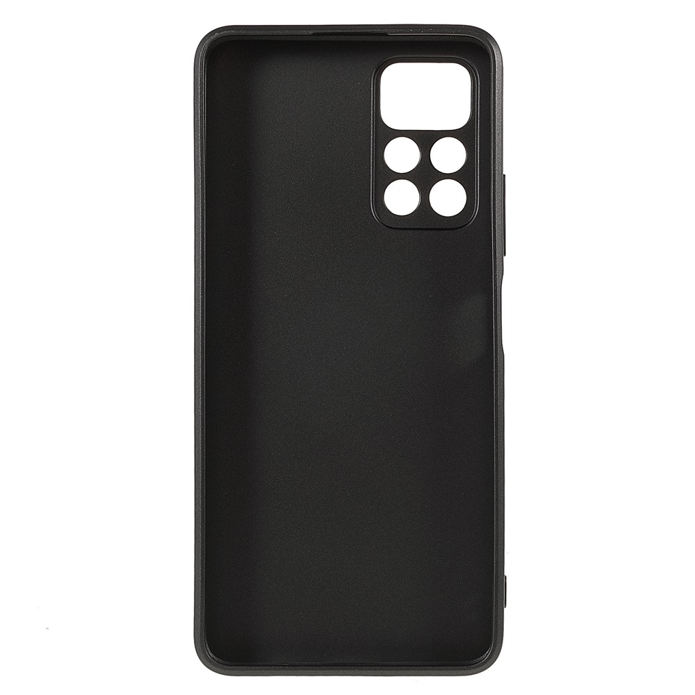 X-LEVEL Guardian Series Soft TPU Matte Finish Coating Back Protective Cover for Xiaomi Redmi Note 11 5G / Poco M4 Pro 5G - Black-3