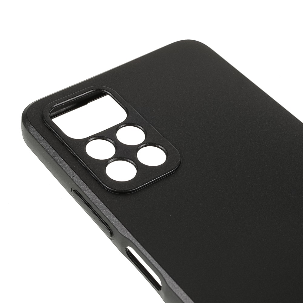 X-LEVEL Guardian Series Soft TPU Matte Finish Coating Back Protective Cover for Xiaomi Redmi Note 11 5G / Poco M4 Pro 5G - Black-6