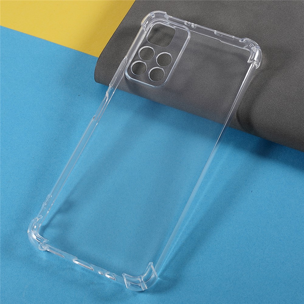 1.5mm Soft TPU Phone Case Precise Cutout Enhanced Corners Shockproof Mobile Cover for Xiaomi Redmi Note 11 5G/Poco M4 Pro 5G-2