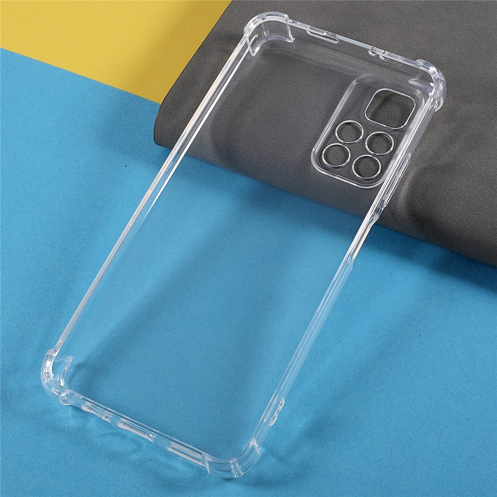 1.5mm Soft TPU Phone Case Precise Cutout Enhanced Corners Shockproof Mobile Cover for Xiaomi Redmi Note 11 5G/Poco M4 Pro 5G-5