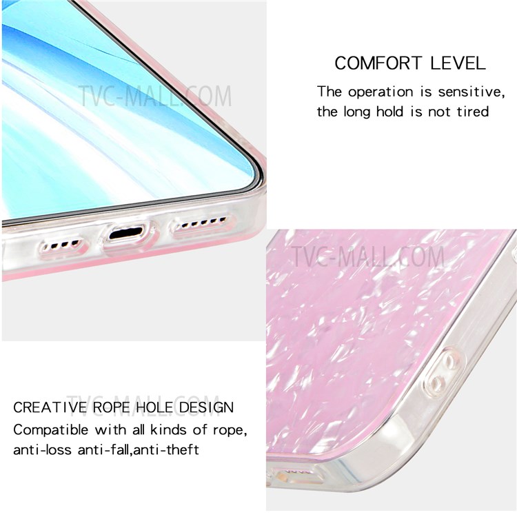 IPAKY IMD Design Dual Layer Acrylic Backing + TPU Soft Shockproof Protective Case for Xiaomi Redmi Note 11 5G / Redmi Note 11T 5G / Poco M4 Pro 5G - Pink-5