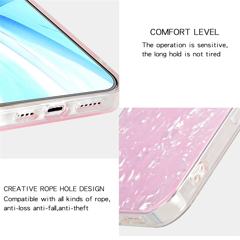 IPAKY Ultra-Thin IMD Acrylic Rear Panel + Soft TPU Shockproof Anti-Scratch Phone Case for Xiaomi 11T / 11T Pro - Pink-6