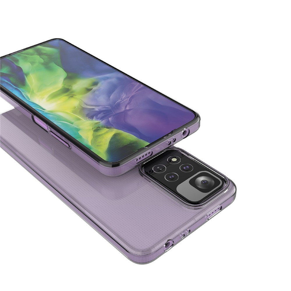 Ultra-thin TPU Clear Mobile Phone Case Protective Cover for Xiaomi Redmi Note 11 Pro+ / Xiaomi Redmi Note 11 Pro-5