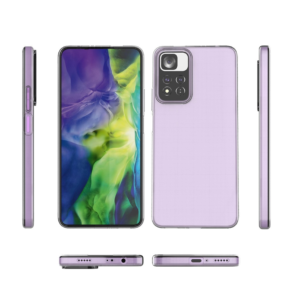 Ultra-thin TPU Clear Mobile Phone Case Protective Cover for Xiaomi Redmi Note 11 Pro+ / Xiaomi Redmi Note 11 Pro-7