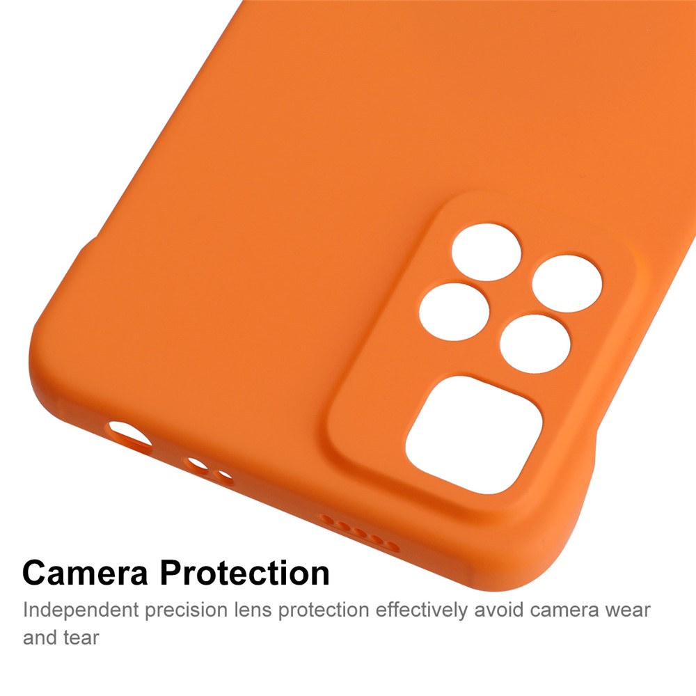 ENKAY Rubberized Finish Solid Color Frameless Matte Hard PC Protective Cover Mobile Phone Case for Xiaomi Redmi Note 11 Pro/Note 11 Pro+ - Black-2