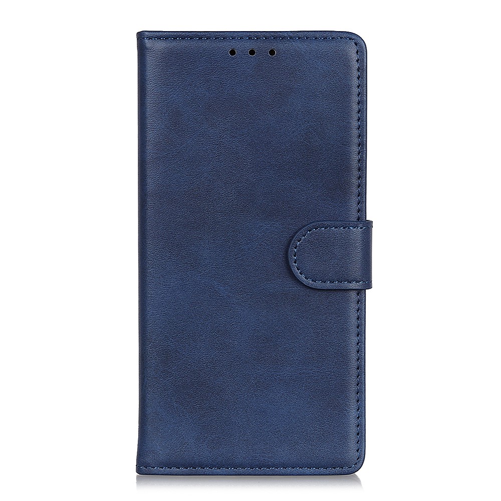 For Xiaomi Redmi Note 11 4G (Qualcomm)/Note 11S 4G PU Leather Wallet Stand Case Magnetic Clasp Phone Cover - Blue-2