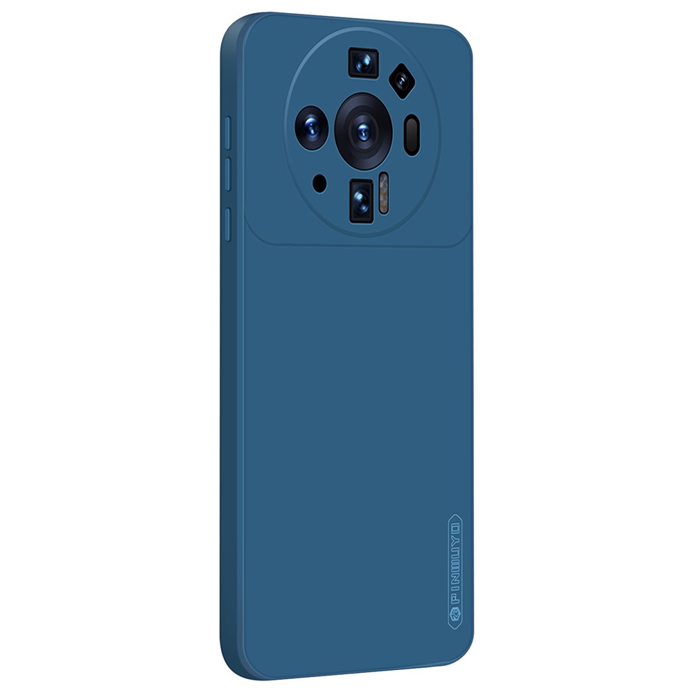 PINWUYO JK TPU-2 Series Soft TPU Phone Case for Xiaomi 12 Ultra, Precise Cutout Anti-scratch Protective Cover - Blue-1