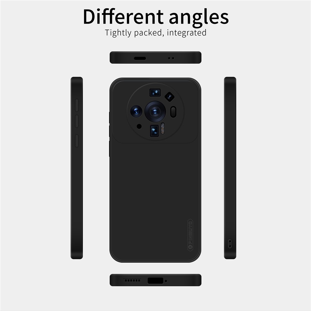 PINWUYO JK TPU-2 Series Soft TPU Phone Case for Xiaomi 12 Ultra, Precise Cutout Anti-scratch Protective Cover - Blue-10