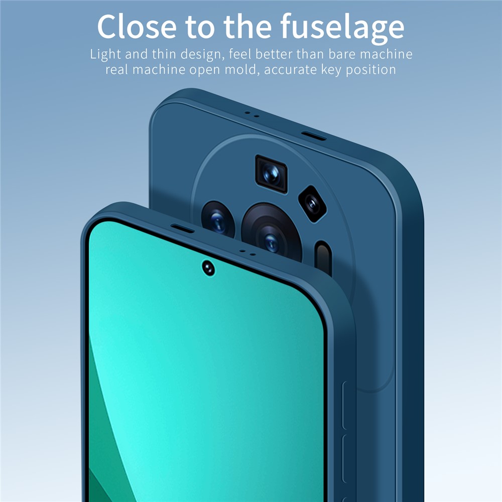 PINWUYO JK TPU-2 Series Soft TPU Phone Case for Xiaomi 12 Ultra, Precise Cutout Anti-scratch Protective Cover - Blue-4