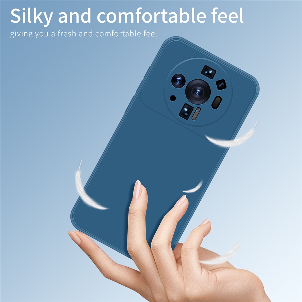 PINWUYO JK TPU-2 Series Soft TPU Phone Case for Xiaomi 12 Ultra, Precise Cutout Anti-scratch Protective Cover - Blue-7