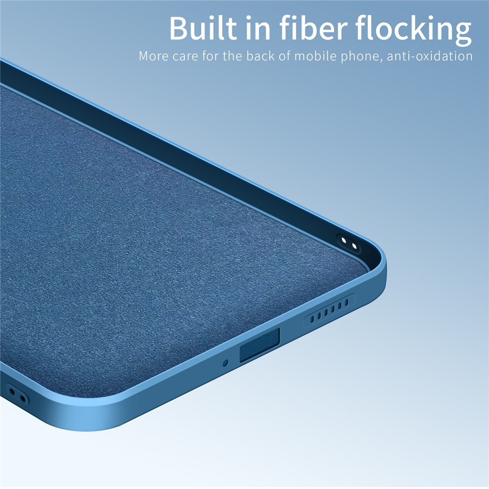 PINWUYO JK TPU-2 Series Soft TPU Phone Case for Xiaomi 12 Ultra, Precise Cutout Anti-scratch Protective Cover - Blue-8