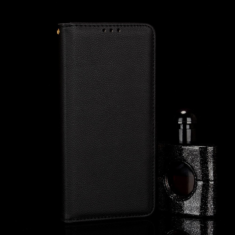 Per Xiaomi Redmi Nota 11 Pro 4G (MediaTek) / Redmi Nota 11 Pro 5G (Qualcomm) / Redmi Nota 11e Pro 5G Elegante Litchi Texture In Pelle PU In Pelle Flip Custodia Con Funzione Stand - Nero