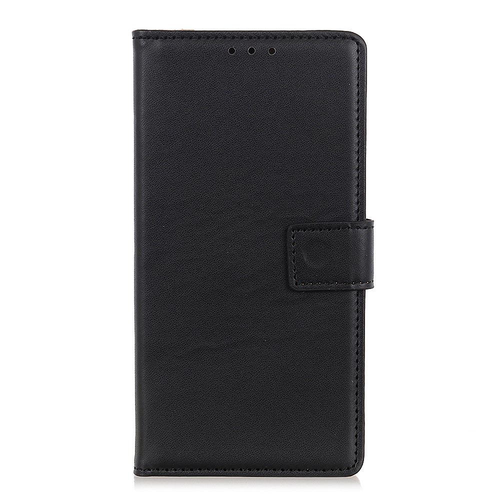 For Xiaomi Redmi Note 11 Pro 5G (Qualcomm)/Note 11 Pro 4G (MediaTek) Textured PU Leather + TPU Full Protection Phone Cover Stand Wallet Case - Black-2