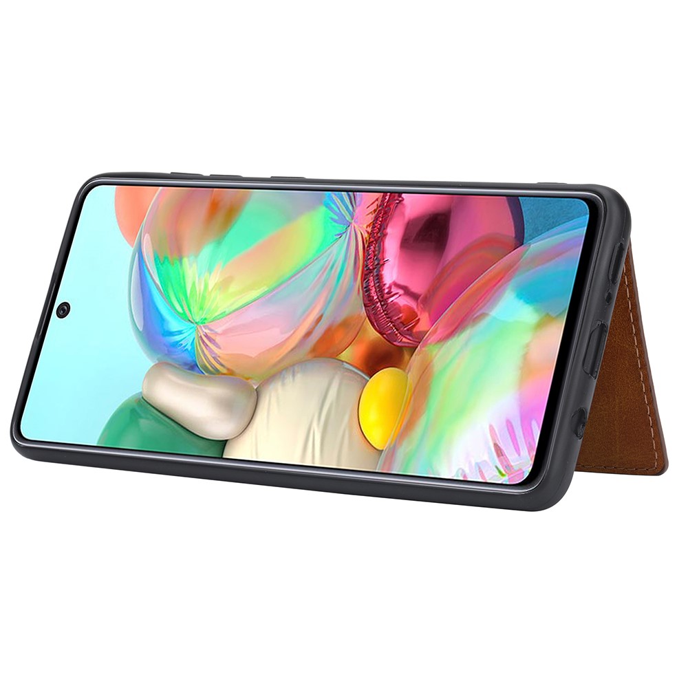 PU Leather Coated TPU Case for Xiaomi Redmi Note 11 Pro 4G (MediaTek)/Note 11 Pro 5G (Qualcomm), Kickstand Card Wallet Design Back Case - Red-5