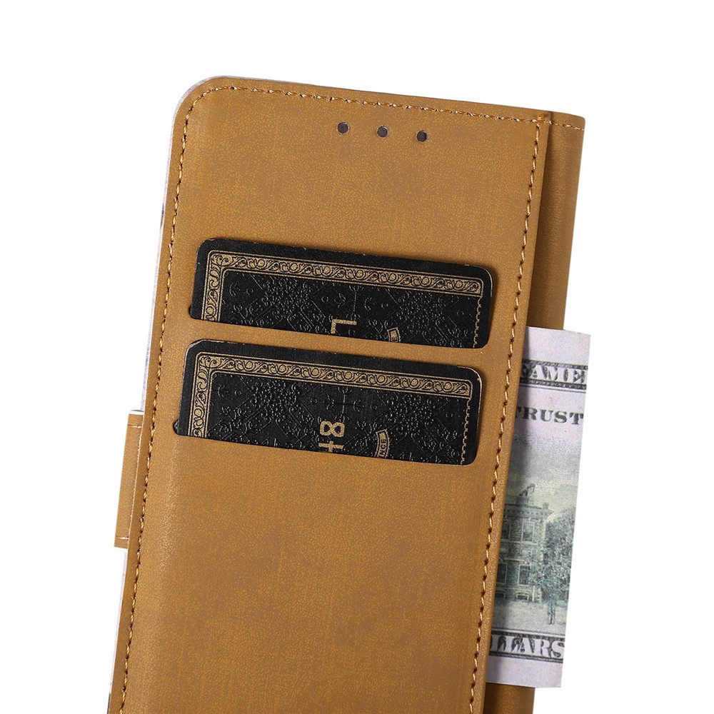 For Xiaomi Redmi K40S Pattern Printing PU Leather Stand Wallet Drop-proof Phone Case Cover - Cat and Heart-4